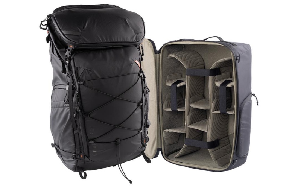 PGYTECH Sac à dos photo OnePro Flex + Camera Insert L 50 L, Space Black
