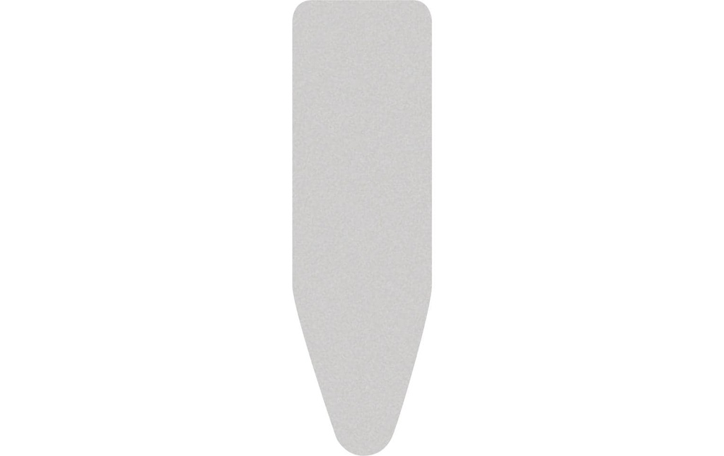 Brabantia Housse de planche à repasser B 124 x 38 cm, Argenté