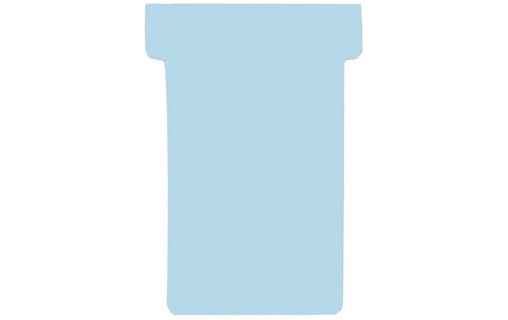 Franken Cartes T Taille 2, bleu clair, 100 pièces