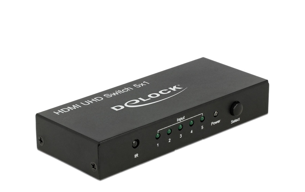 Delock Distributeur 5 Port HDMI Switch 4K/60Hz