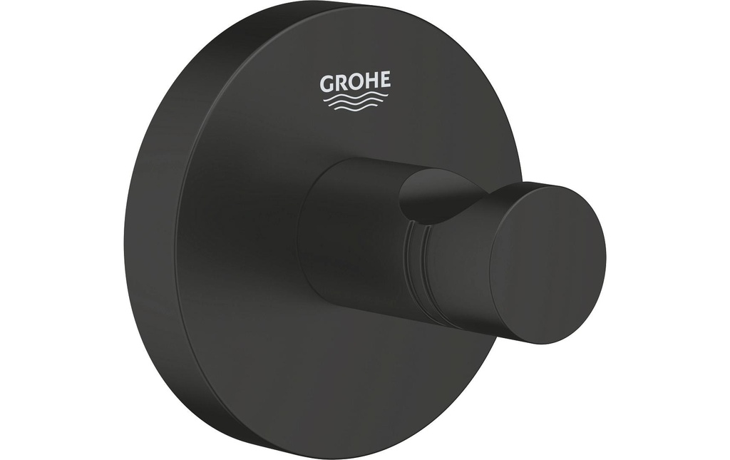 GROHE Start Crochets de peignoir Noir/Black Mat
