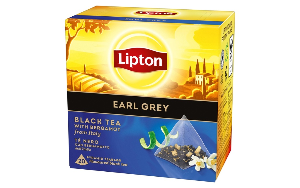Lipton Sachet de thé Thé noir Earl Grey 20 Pièce/s