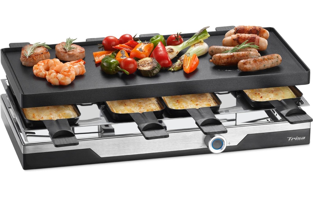 Trisa Grill à raclette Premium 8 personnes