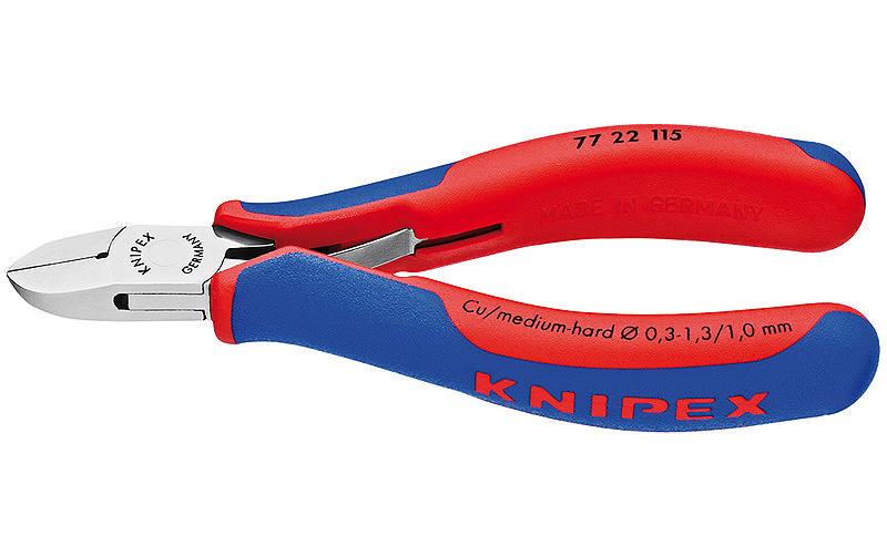 Knipex Pinces coupantes de côté pour l’électronique 115 mm/1.0mm