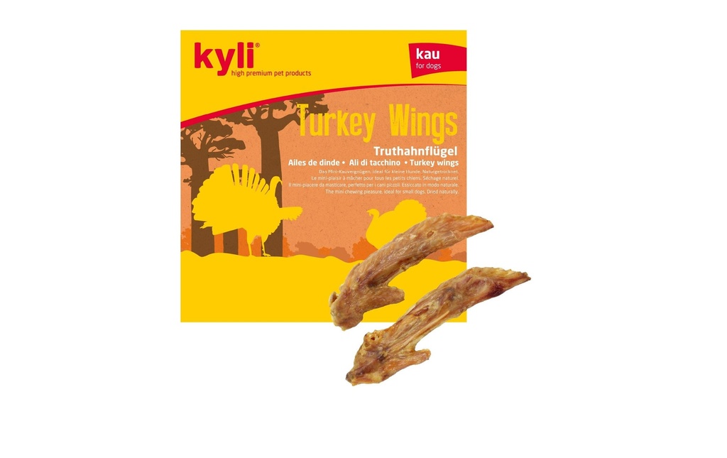 kyli Produit à mâcher  Ailes de dinde, 200 g