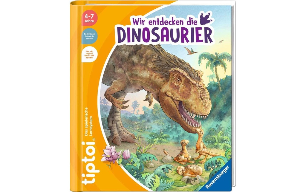 tiptoi Livre éducatif Wir entdecken die Dinosaurier