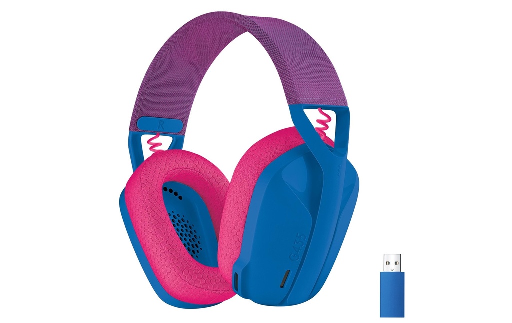 Logitech Casque gaming G435 Gaming Lightspeed Bleu
