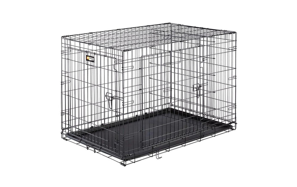 ferplast Boîte de transport Dog-Inn-105, boîte métallique pliable