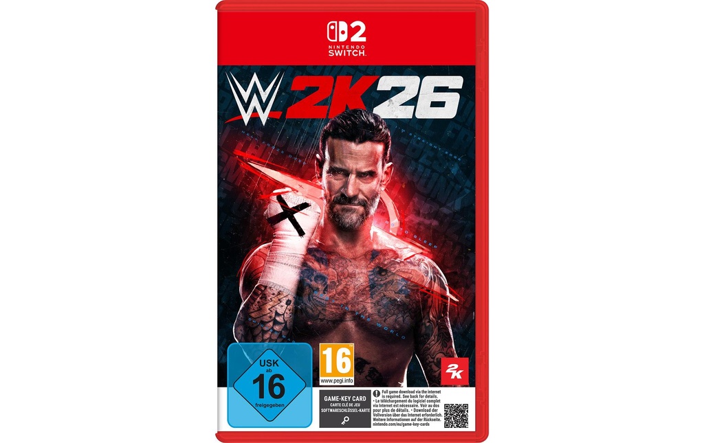 Take 2 WWE 2K26 (Carte de jeu)