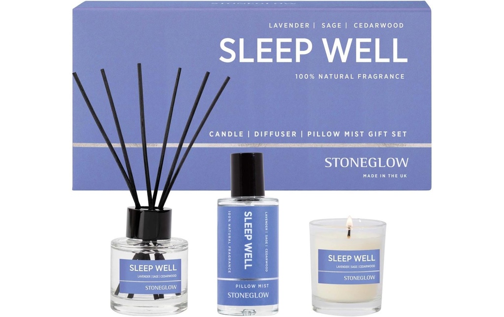 Stoneglow Set cadeau Sleep Well 3 pièces, 50 ml