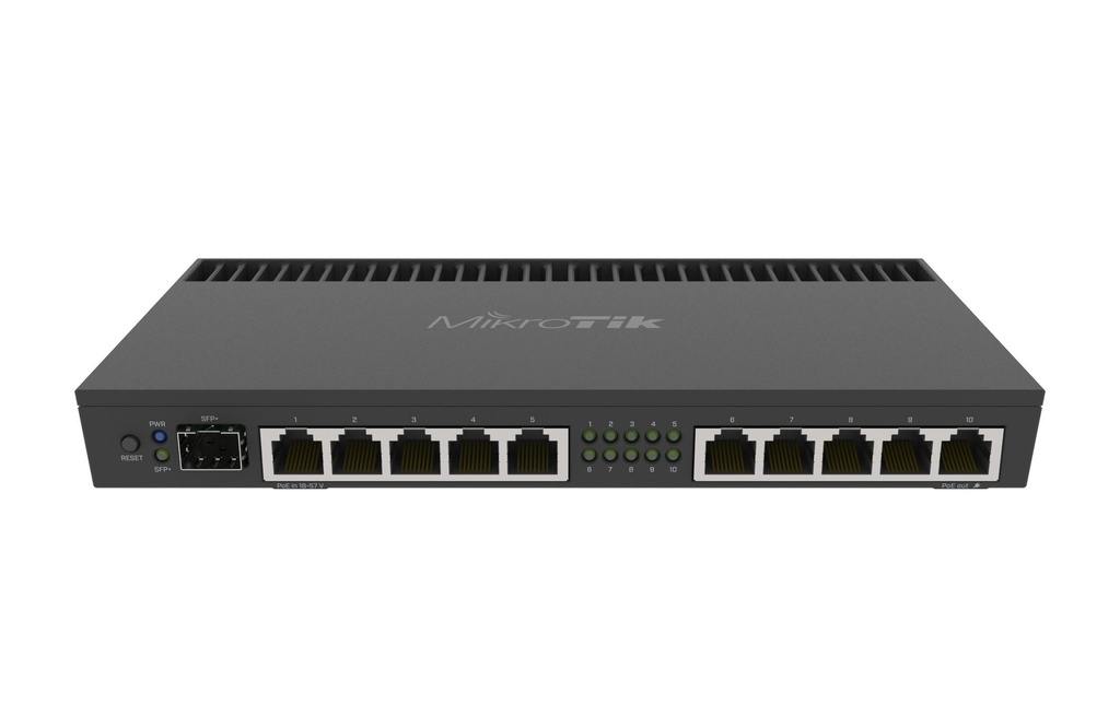 MikroTik Routeur VPN RB4011iGS+RM .10Gbps capable