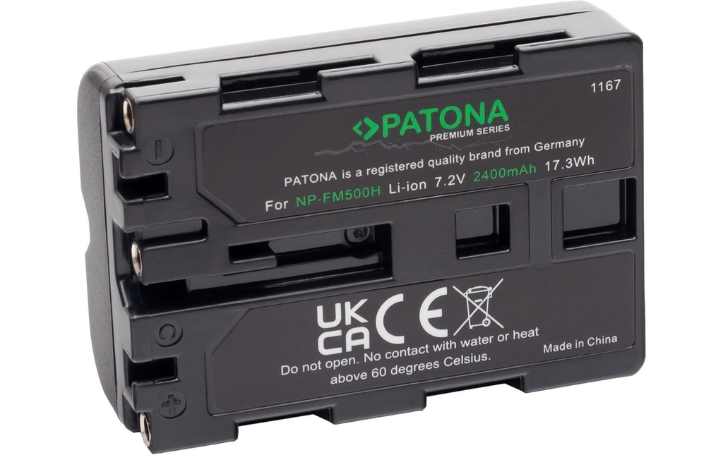 Patona Batterie pour Appareils photo numérique Premium NP-FM500H