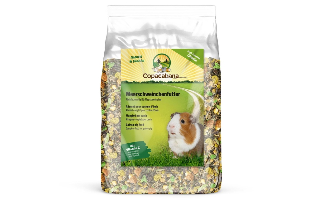Copacabana Nourriture de base Nourriture pour cochons d'Inde Classic, 5 kg