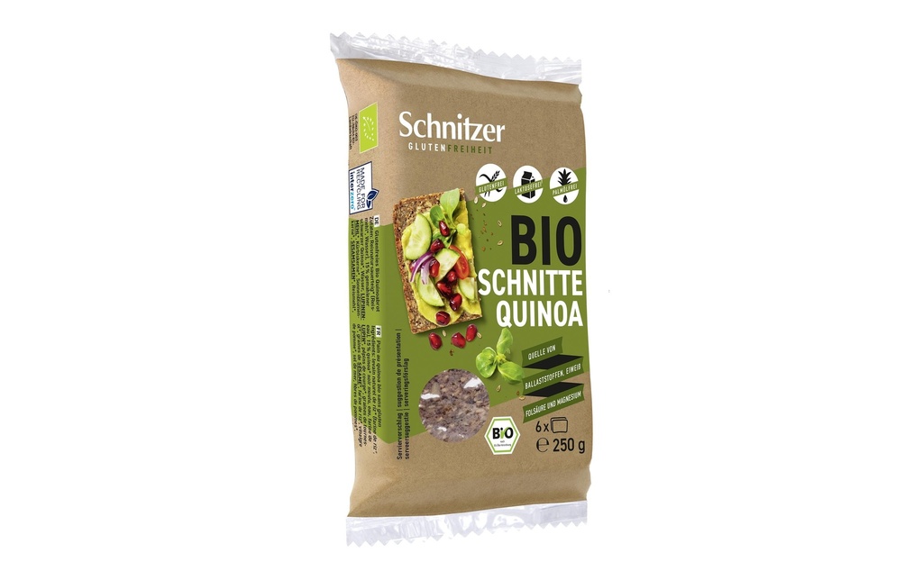Schnitzer Tranches de quinoa bio 250g