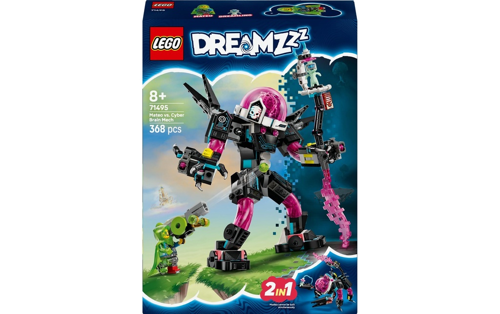 LEGO® DreamZzz Mateo vs. Mech cybercéphale 71495