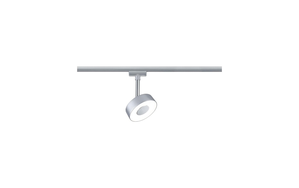 Paulmann Spot LED sur rail URail Circle, 5.3 W, 2700 K, chrome