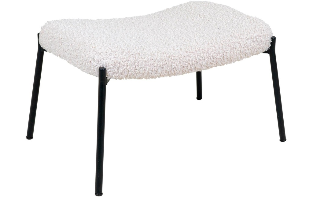 House Nordic Tabouret Glasgow Blanc