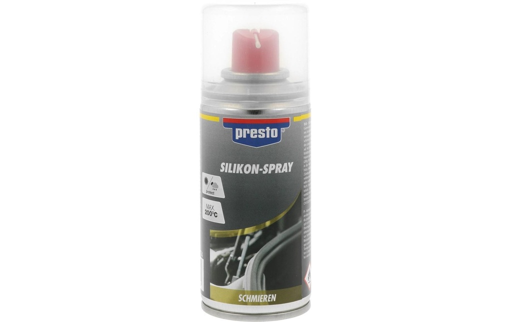 Presto Silicone en aérosol 150 ml