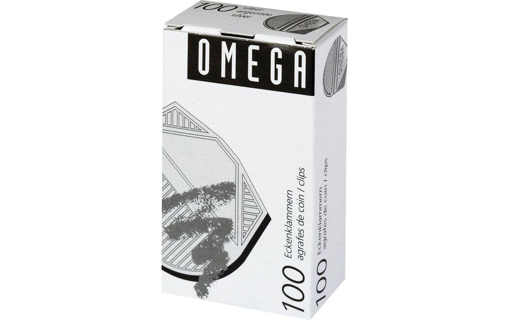 OMEGA Coins métalliques argent (100 pces)