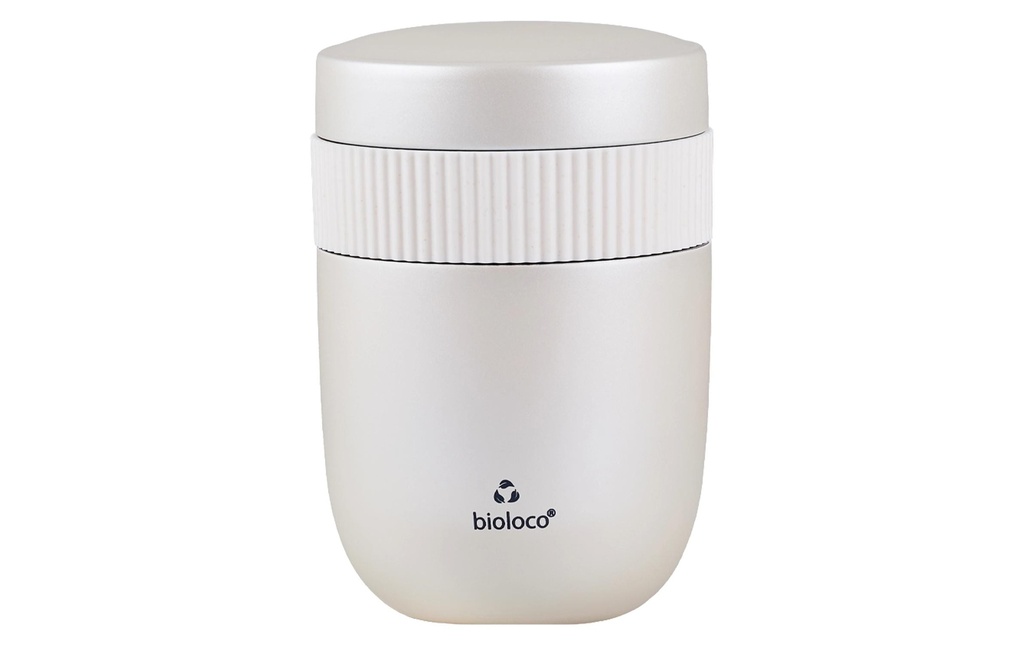 BioLoco Lunchpot Sky-Pearl Blanc perle