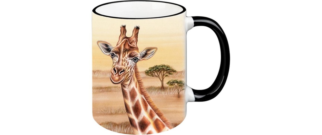 creanorm Tasse Girafe sauvage 330 ml, 1 Pièce/s, brun doré