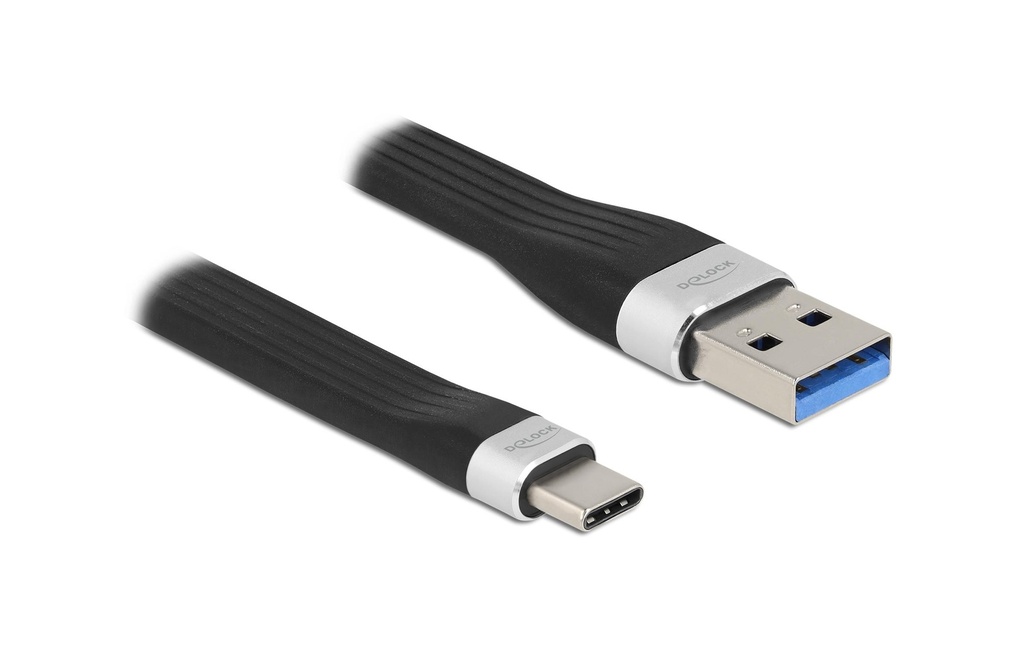 Delock Câble ruban USB 3.2 Gen 1 USB-A - USB-C 0.135 m