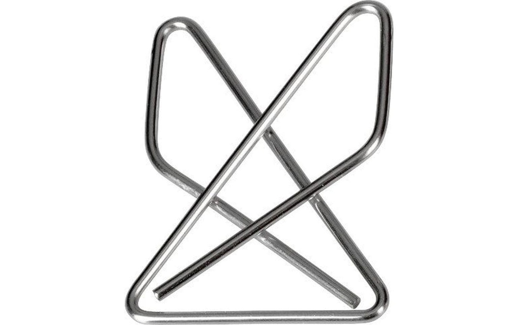OMEGA Attaches-croisées nickel.50mm (75 pces)