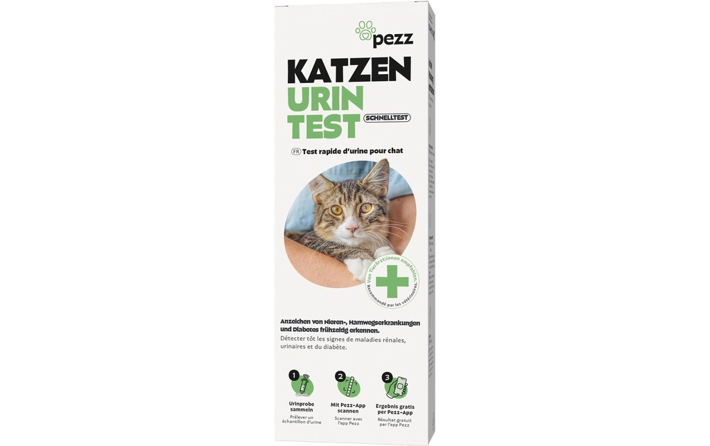 pezz Kit de test d'urine pour chats