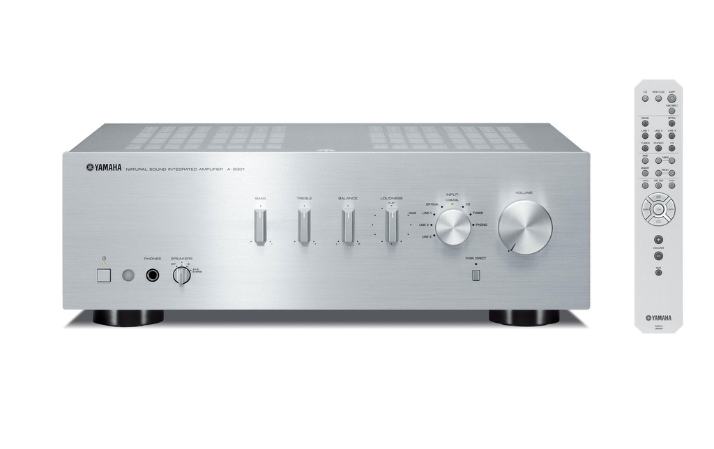 Yamaha Amplificateur stéréo A-S301 Argenté