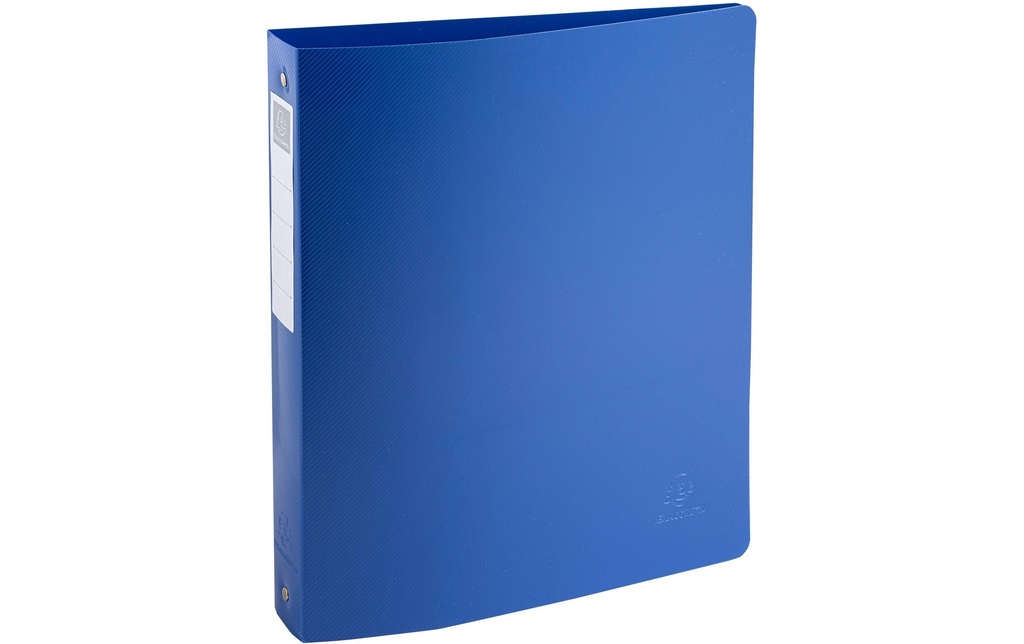 Exacompta Classeur à anneaux Bee Blue avec 4 anneaux, 4 cm, Bleu marine