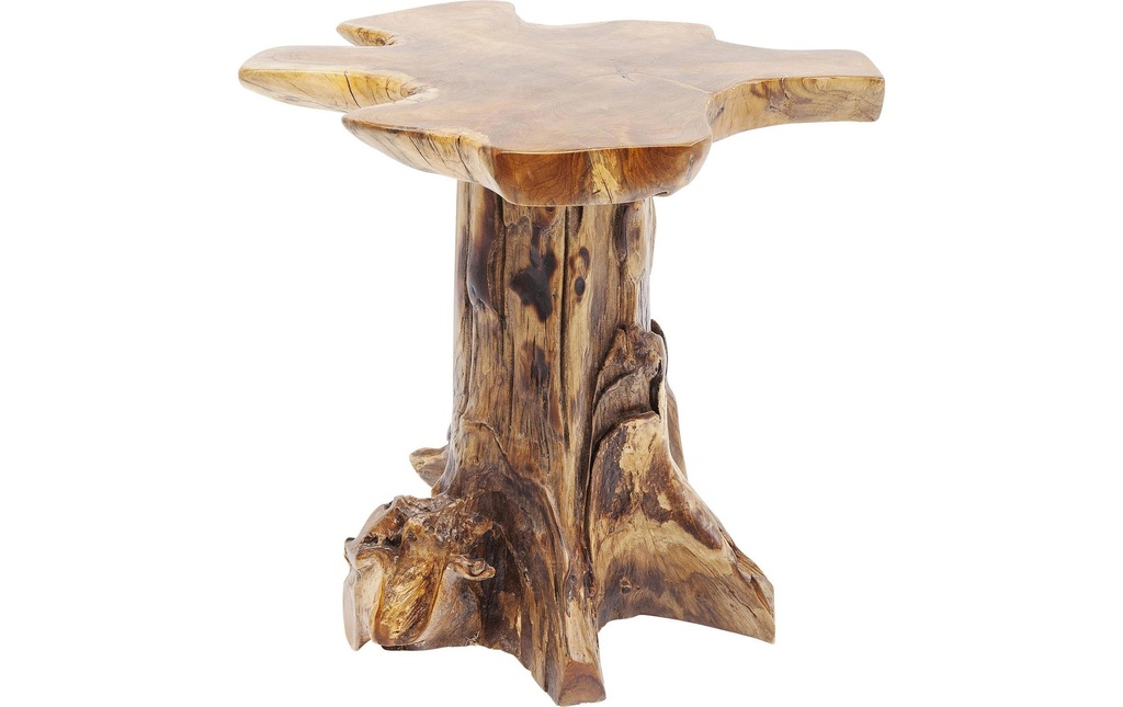 Kare Table d'appoint Arbre Petit 40 x 50 cm, marron