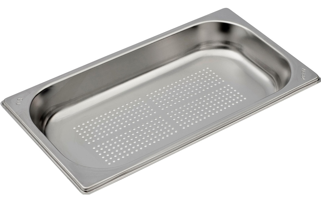 INOX Récipient de cuisson GN perforé, 40 mm