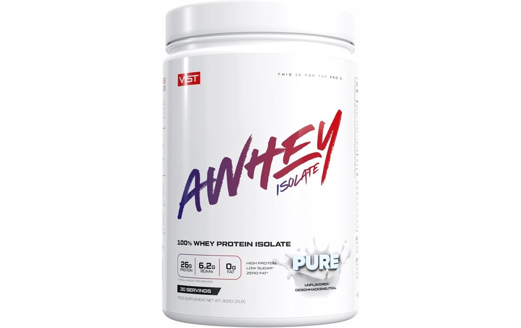 VAST Poudre Boîte d'AWhey Isolate: 900g, Neutre