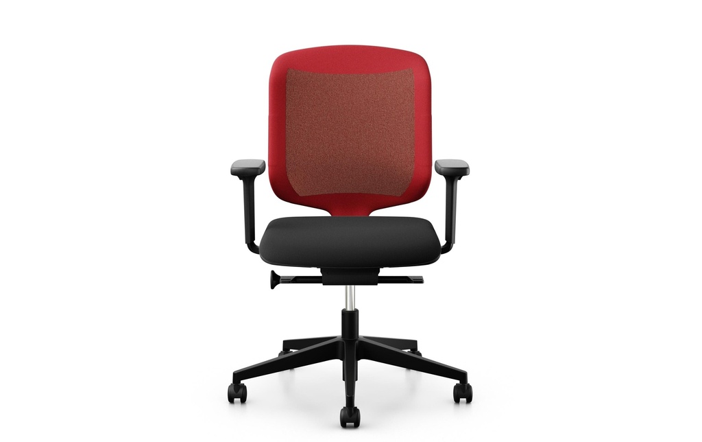 Giroflex Chaise de bureau Chair2Go 434 noir/rouge