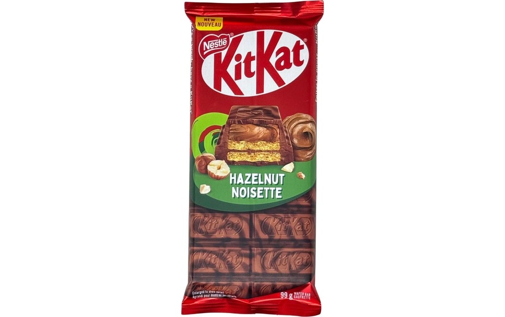 Nestlé Snacks KitKat tablette noisette 99 g