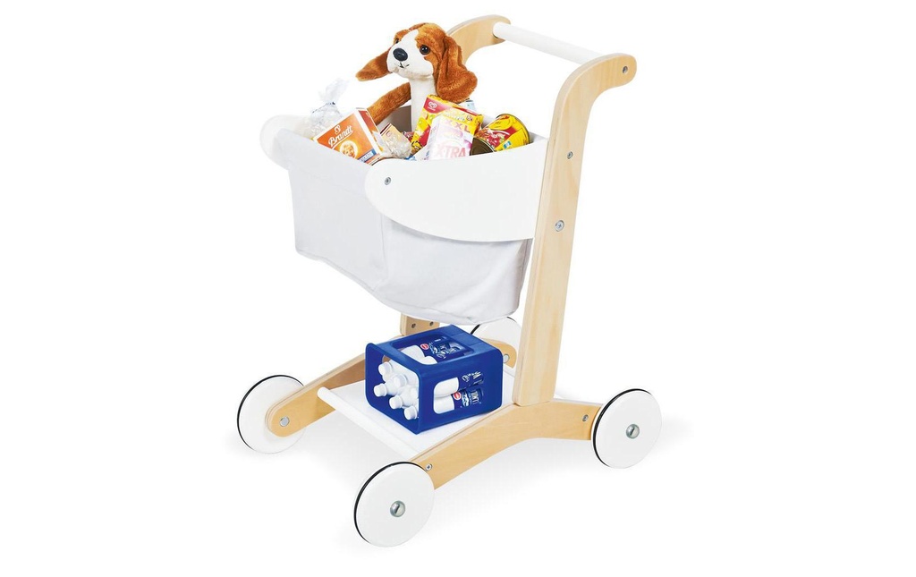 Pinolino Boutique Chariot libre-service Erna, blanc