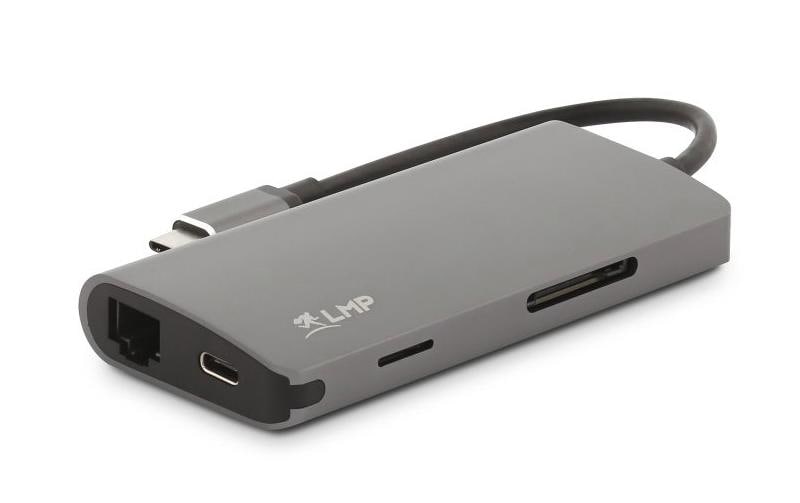 LMP Station d'accueil USB-C Mini Dock Gris Espace