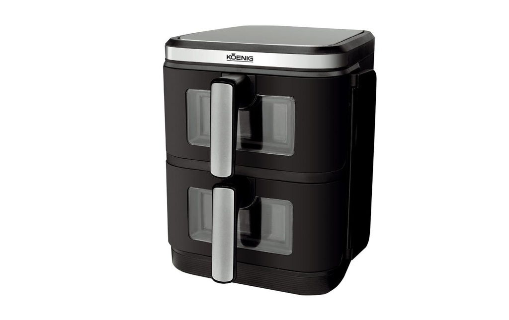 Koenig Double friteuse à air chaud Vertical 11 l