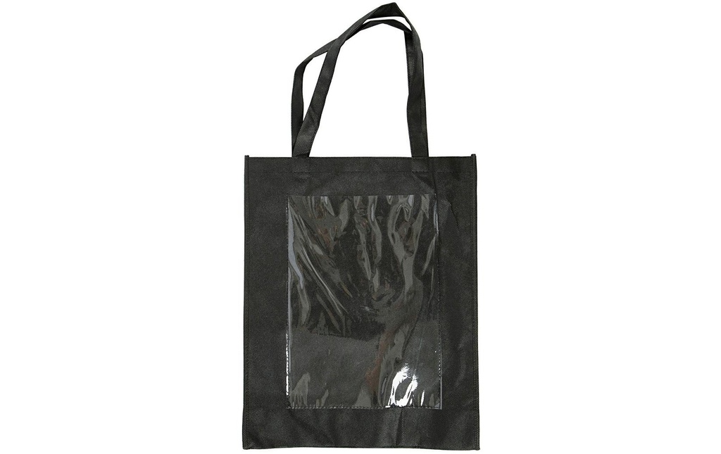 Creativ Company Sac en tissu non tissé avec insertion transparente