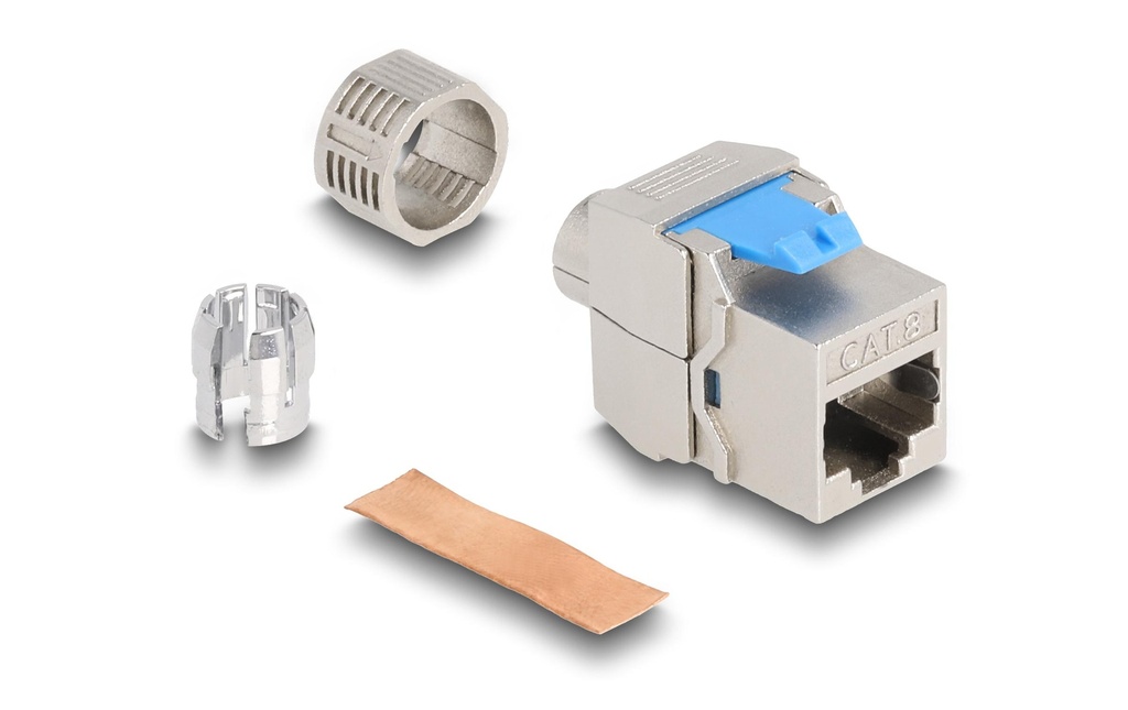 Delock Module Keystone RJ-45 - LSA, Cat.8.1 sans outil