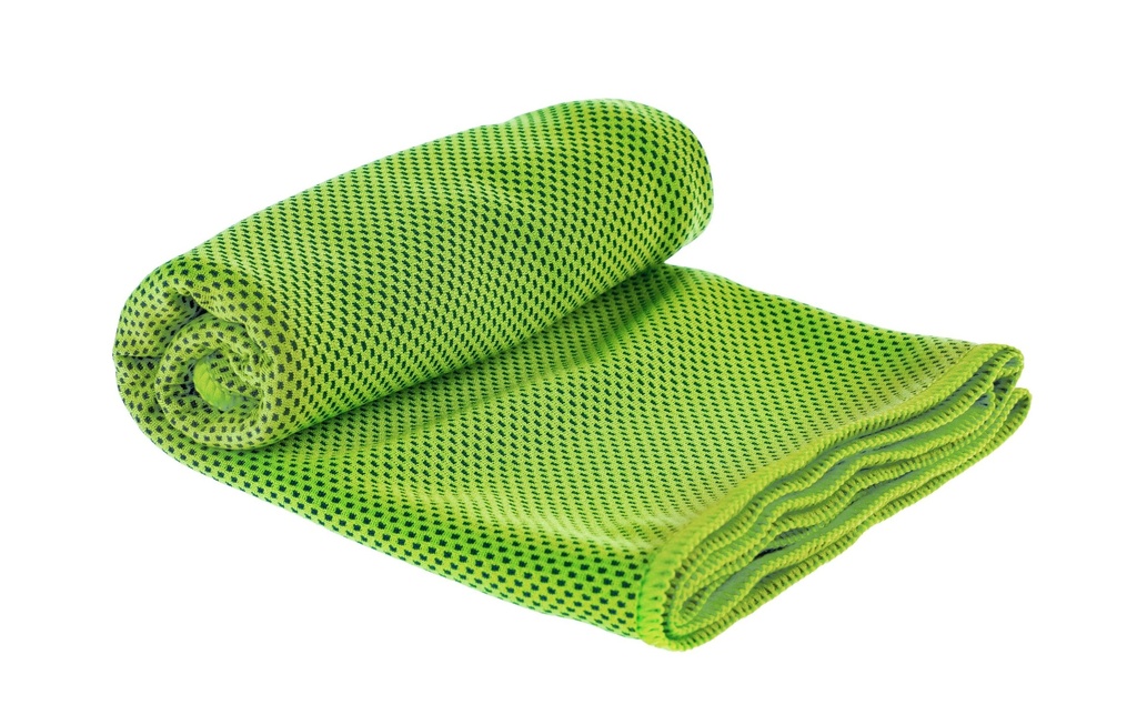 KOOR Serviette rafraîchissante Shiny Green, 30 x 100 cm