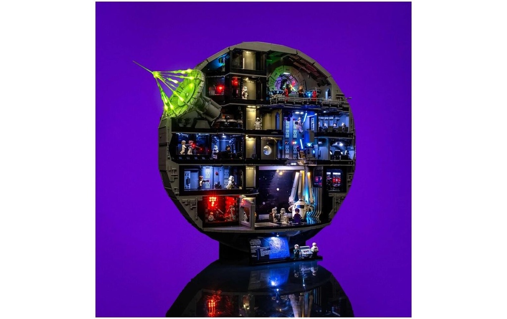 Light My Bricks Lumières-LED pour LEGO® 75419 Star Wars UCS Étoile de la mort