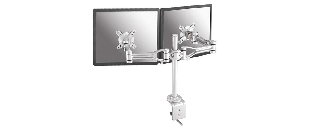 NEOMOUNTS Supports de table FPMA-D1030D jusqu'à 15 kg - Argenté