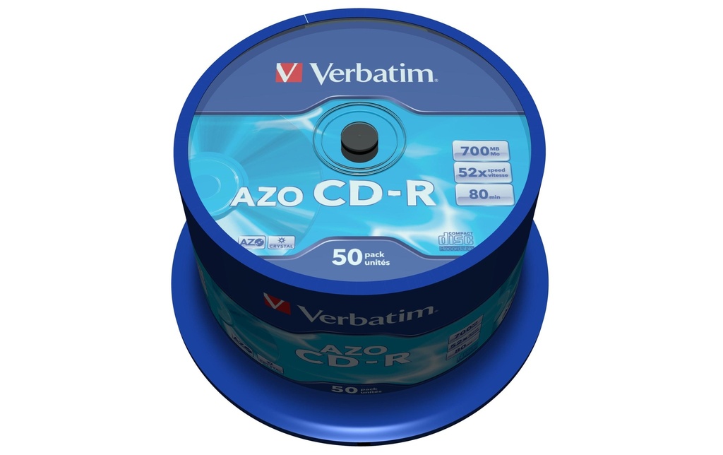 Verbatim CD-R 0.7 GB, tour (50 Pièce/s)