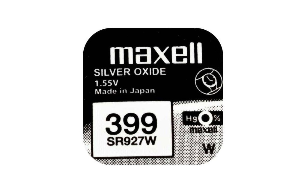 Maxell Europe LTD. Pile bouton 399 SR927W , 10 Pièce/s
