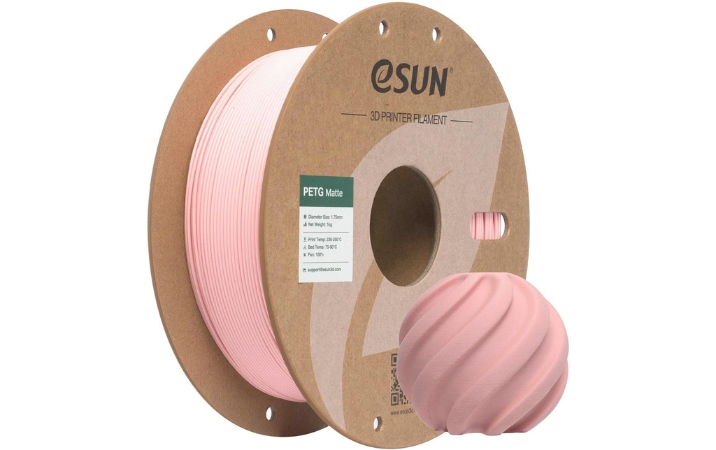 eSun Filament PETG-Matte Pêche 1.75 mm 1 kg