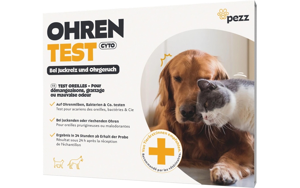 pezz Test d'oreille pour chiens et chats 2 Pièce/s