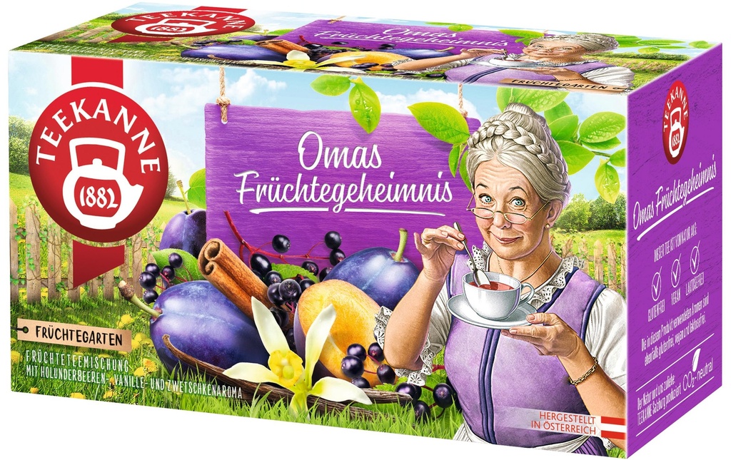 Teekanne Sachet de thé Le secret des fruits de grand-mère 20 Pièce/s