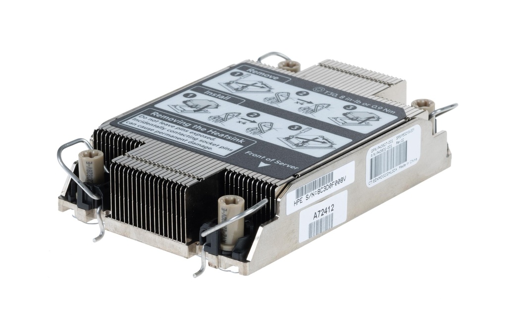 HPE Kit de dissipateurs thermiques standard ProLiant DL3X0 Gen11 1U