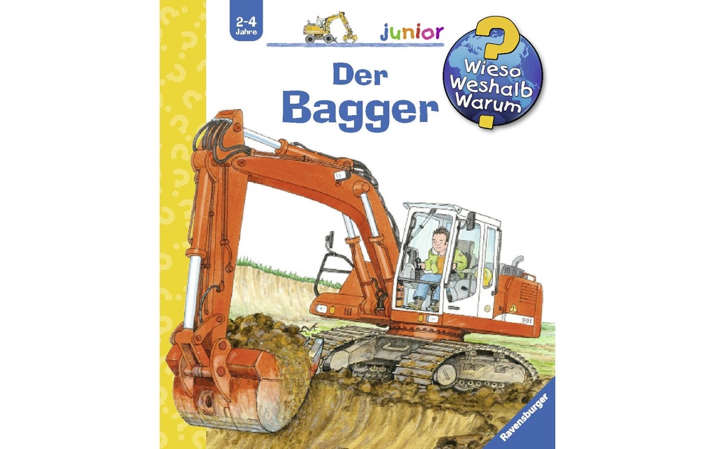Ravensburger Livres pratiques pour enfants WWW L'excavatrice